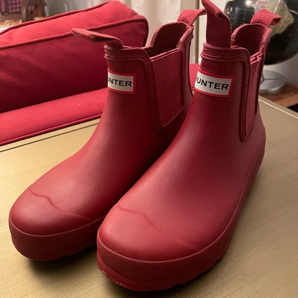 Hunter rain booties